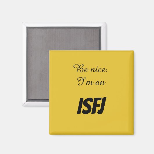 Magnet ISFJ (Recto/Verso)