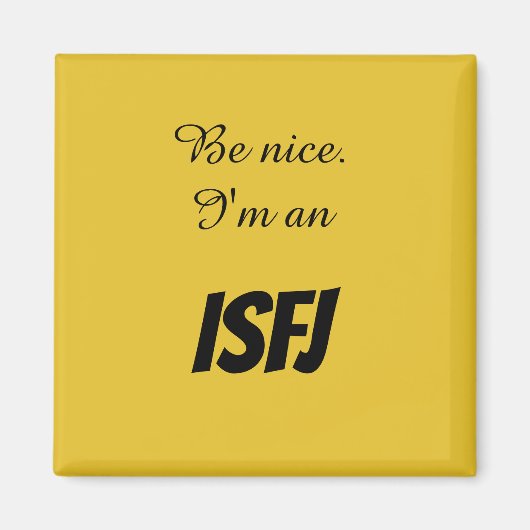 Magnet ISFJ (Devant)