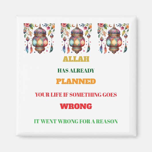 Magnet-Islamic Lantern Magnets (Devant)