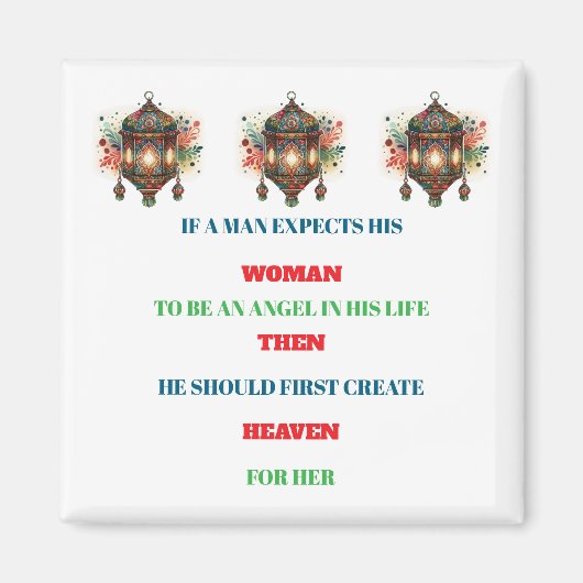 Magnet-Islamic Lantern Magnets (Devant)