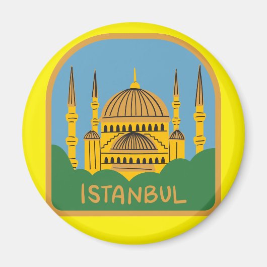 Magnet Istanbul Magneet (Voorkant)