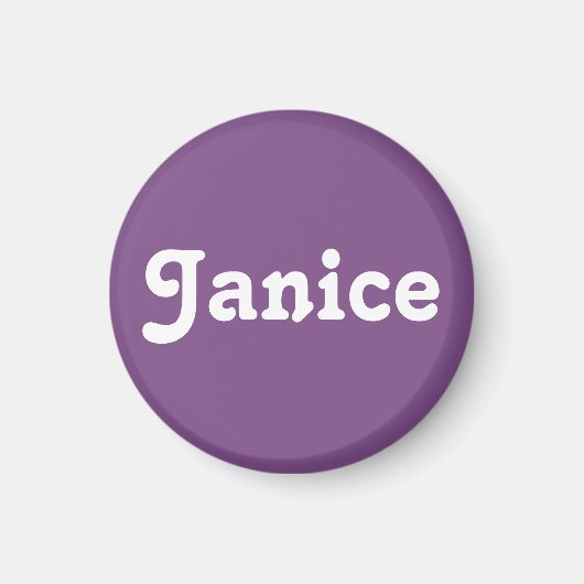 Magnet Janice Magneet (Voorkant)