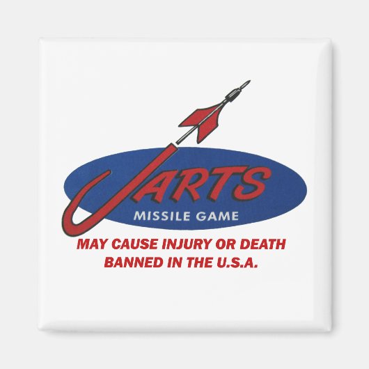 Magnet Jarts de pelouse vintage (Devant)