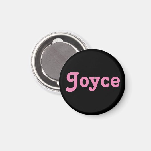 Magnet Joyce (Recto/Verso)