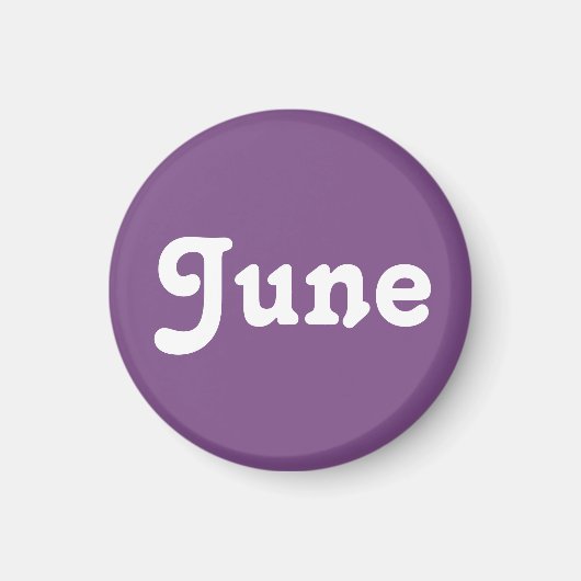 Magnet June (Devant)