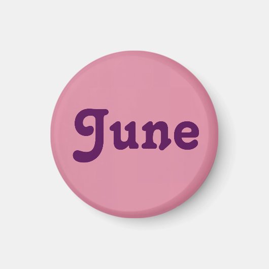 Magnet June (Devant)