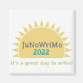 Magnet JuNoWriMo 2022 (Devant)