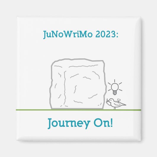 Magnet JuNoWriMo 2023 (Devant)
