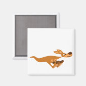 Magnet Kangaroo Carton Rapide (Recto/Verso)