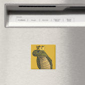 Magnet King Cobra | Funny Snake avec une bande des (In Situ (Lave-vaisselle))