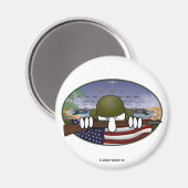 Magnet KK 2ÈME GUERRE MONDIALE (Recto/Verso)