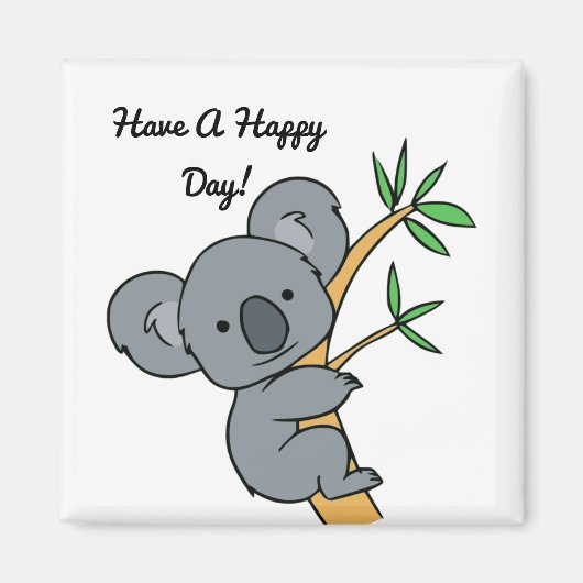 Magnet Koala Bonne Journée (Devant)