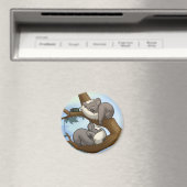 Magnet Koala dormant (In Situ (Lave-vaisselle))