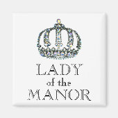 Magnet "La Dame du Manoir" (Devant)