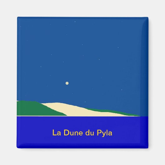 Magnet "La Dune du Pyla" (Devant)