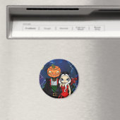 Magnet "La nuit du roi Citrouille" (In Situ (Lave-vaisselle))