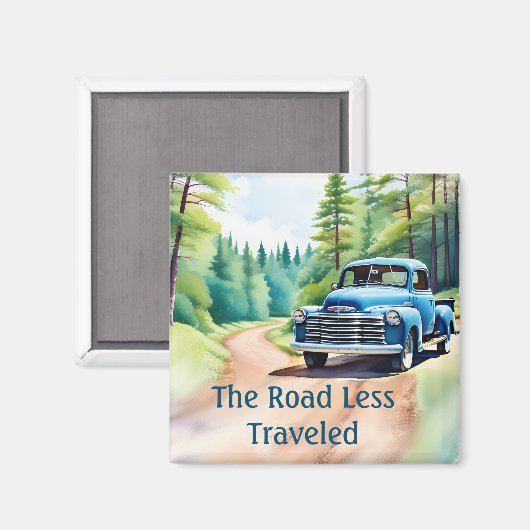 Magnet - La route moins parcourue (Recto/Verso)