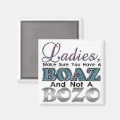 Magnet Ladies-Boaz-Bozo (Recto/Verso)
