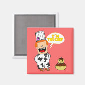 MAGNET "LE CHEF" (Recto/Verso)