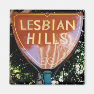 Magnet - "Lesbian Hills" Magneet