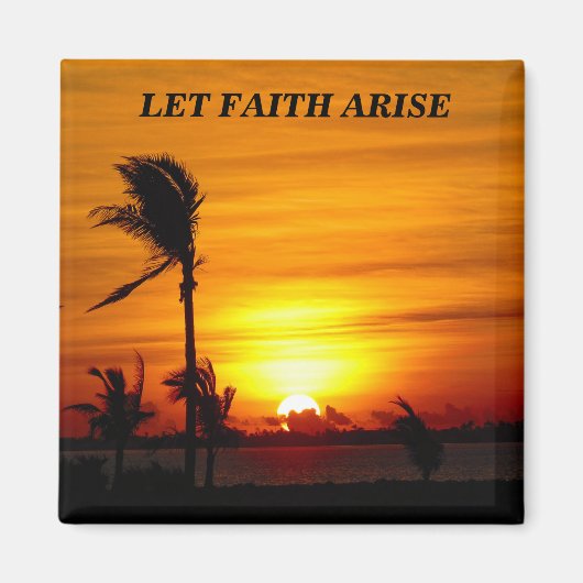 Magnet Let Faith Arise Magneet (Voorkant)
