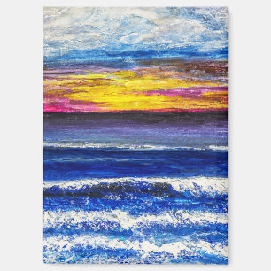 Magnet - Lever de soleil au bord de la mer