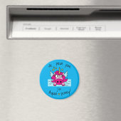 Magnet "Licorne, Aquaponey" (In Situ (Lave-vaisselle))