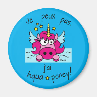 Magnet "Licorne, Aquaponey" Magneet