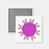 Magnet - Lila ring Magneet (Voorkant / Achterkant)