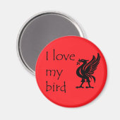 Magnet - Liverpool Liverbird (Recto/Verso)