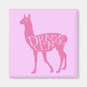 Magnet Llama Drame Rose