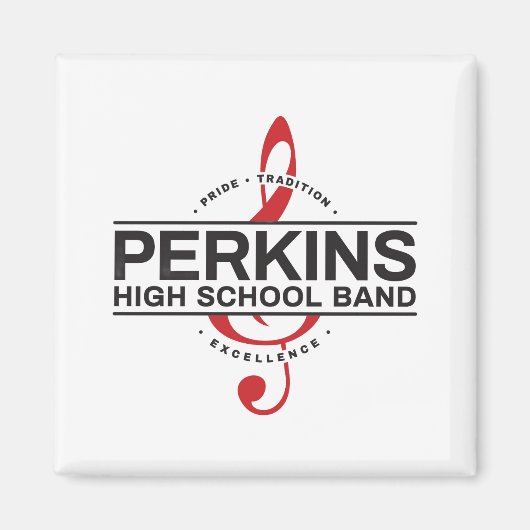 Magnet Logo du Groupe Perkins (Devant)