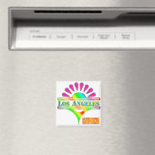 Magnet "Los Angeles Colorful 1" (In Situ (Lave-vaisselle))