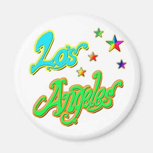 Magnet "Los Angeles Star 2" (Devant)