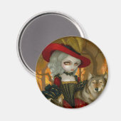 Magnet "Loup-Garou : d'Automne" (Recto/Verso)
