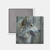 Magnet loup mexicain (Recto/Verso)