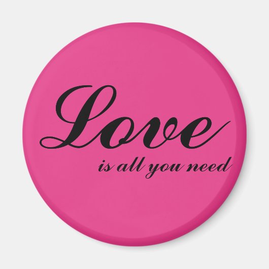 Magnet -Love est tout ce dont vous avez besoin Blu (Devant)
