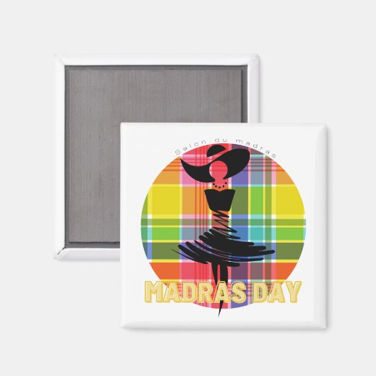 MAGNET MADRAS DAY  (Recto/Verso)