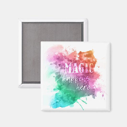 magnet "magique" (Recto/Verso)