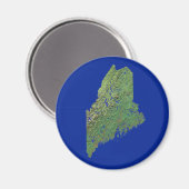Magnet Maine Map (Recto/Verso)