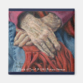 Magnet "Mains du temps" (Devant)