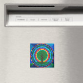 Magnet Mandala de Célébration (In Situ (Lave-vaisselle))