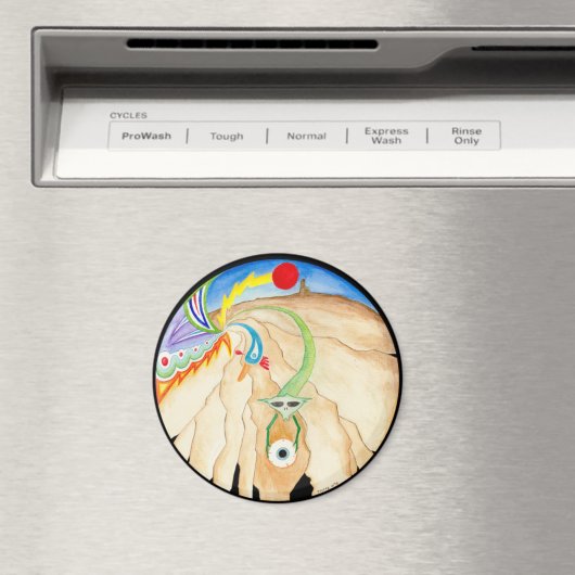 Magnet Mandala "Wellspring" (In Situ (Lave-vaisselle))