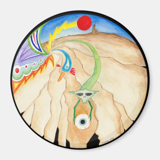 Magnet Mandala "Wellspring" (Devant)