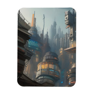 Magnet - Marché Cyberpunk