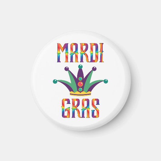Magnet Mardi Gras (Devant)