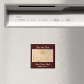 Magnet Mariage de l'amour de la plage (In Situ (Lave-vaisselle))