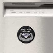 Magnet Mariage des mains de diamant (In Situ (Lave-vaisselle))