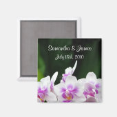 Magnet Mariage d'orchidées (Recto/Verso)