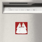 Magnet Mariage lesbien (In Situ (Lave-vaisselle))
